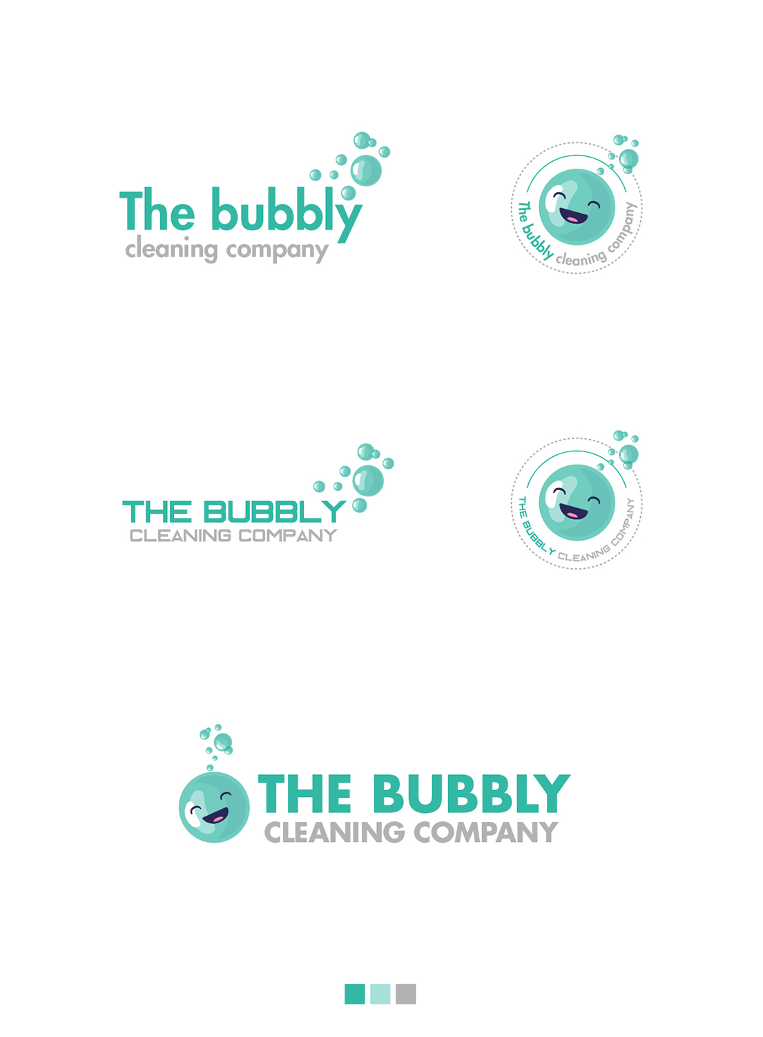 Logo Design by Gestardg2 for The Bubbly Cleaning company | Design: #18111482