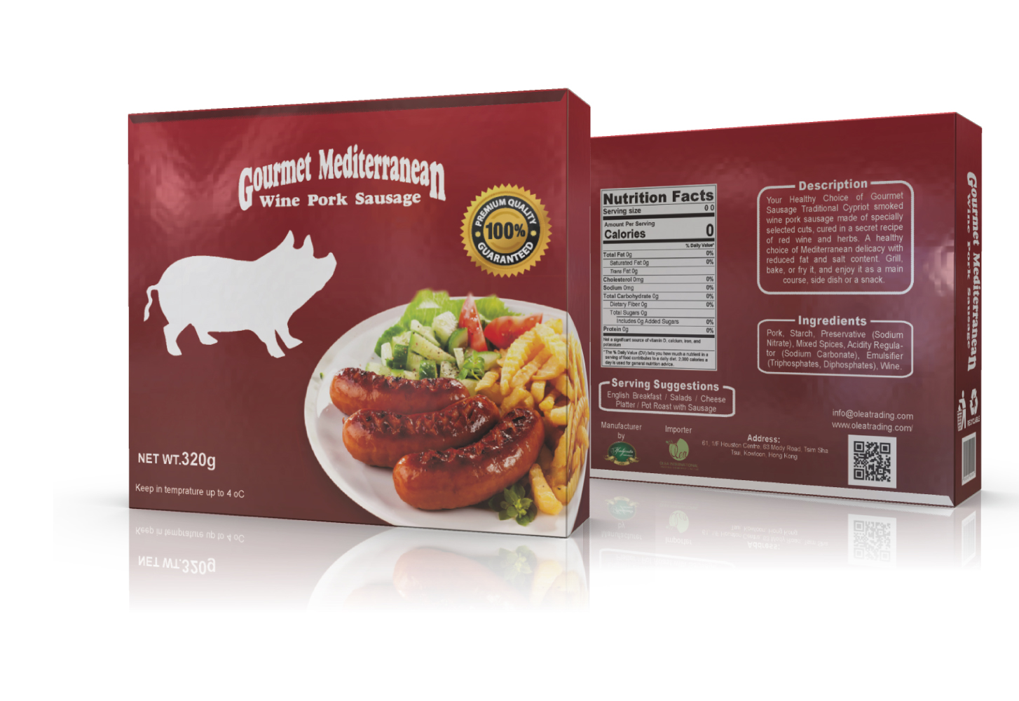 Packaging Design by B.Wheeler for Olea International Trading Company Limited | Design #17531941