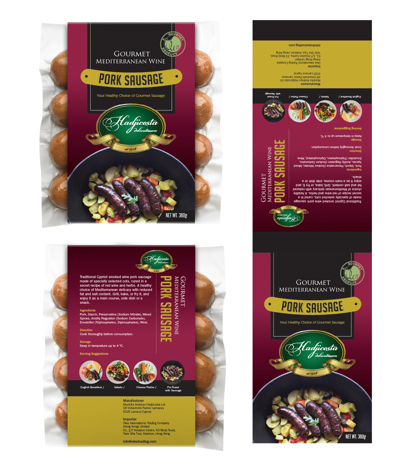 Packaging Design by deBlue swan for Olea International Trading Company Limited | Design #17531451