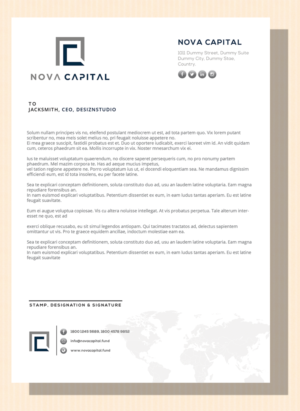 Diseño de Membrete por Expert Designer para este proyecto | Diseño: #17375144