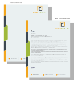 Letterhead Design by Expert Designer for this project | Design: #17377374