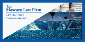 Signage Design by Shikha for Mascaro Law Firm | Design #17444352