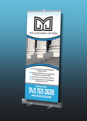 Signage Design by Deziners Zone for Mascaro Law Firm | Design: #17366356