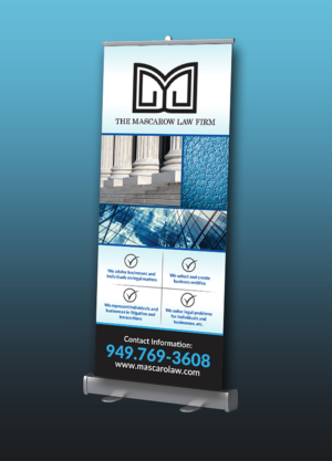 Signage Design by Deziners Zone for Mascaro Law Firm | Design: #17366363