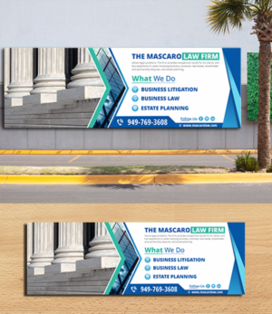 Signage Design by ecorokerz for Mascaro Law Firm | Design: #17360530