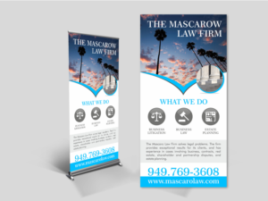 Signage Design by ecorokerz for Mascaro Law Firm | Design: #17360681