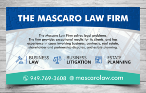 Diseño de Señalética por ecorokerz para Mascaro Law Firm | Diseño: #17400662