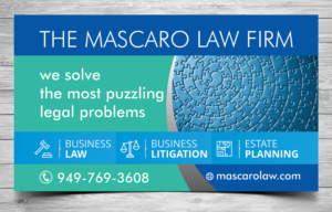 Diseño de Señalética por ecorokerz para Mascaro Law Firm | Diseño: #17418517