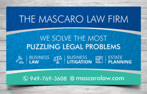 Diseño de Señalética por ecorokerz para Mascaro Law Firm | Diseño: #17418518