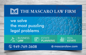 Diseño de Señalética por ecorokerz para Mascaro Law Firm | Diseño: #17485808