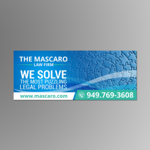 Signage Design by Aurora:) for Mascaro Law Firm | Design: #17413606