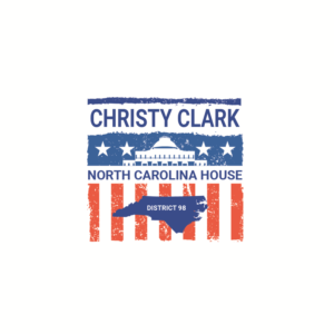 Christy Clark for North Carolina House  OR  Christy Clark for NC House | Logo-Design von falcon.wings