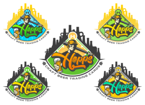 Hopps or Hopps Trading Cards Co | Logo Design by nivleik