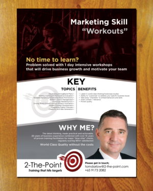 Flyer Design by LeonFX for 2-the-Point Marketing Pte Ltd | Design #17356343