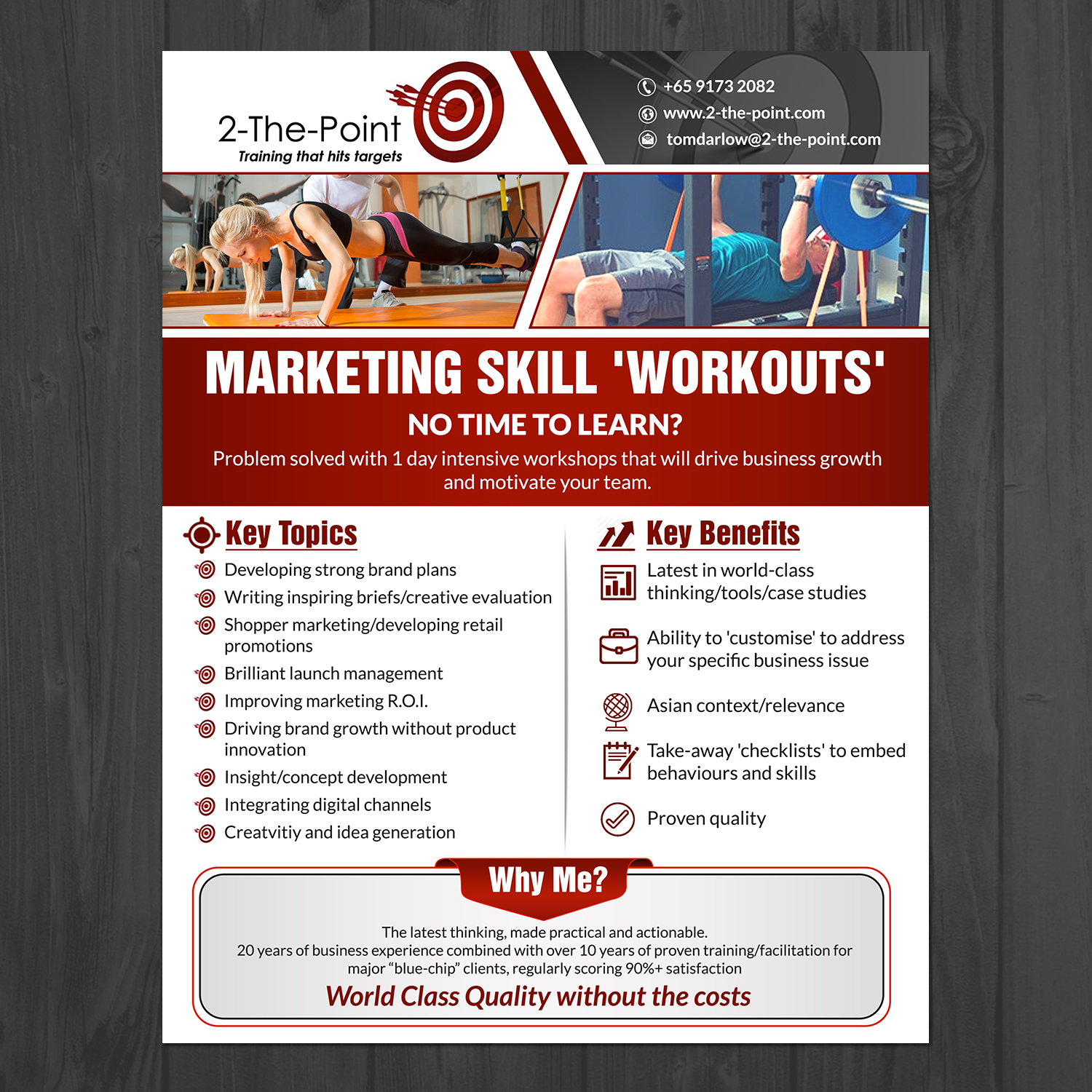 Flyer Design by aspiremedia for 2-the-Point Marketing Pte Ltd | Design #17383836