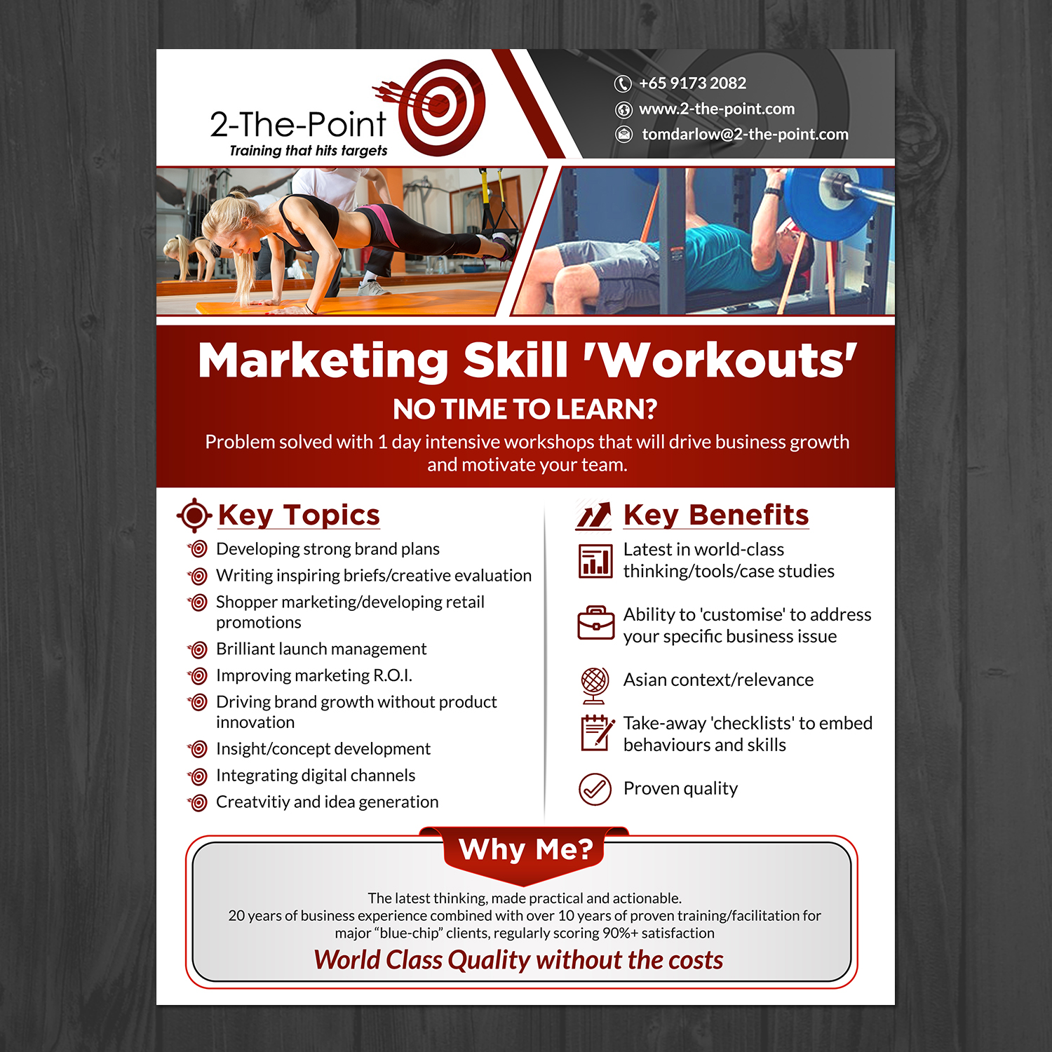 Flyer Design by aspiremedia for 2-the-Point Marketing Pte Ltd | Design #17383838