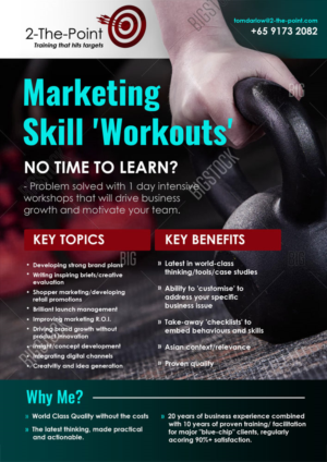 Diseño de Flyer por elenaivanova para 2-the-Point Marketing Pte Ltd | Diseño: #17391578