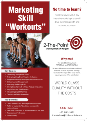 Design de Flyer par meet007 pour 2-the-Point Marketing Pte Ltd | Design : #17386294