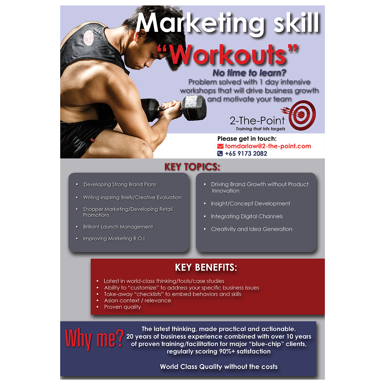 Flyer Design by Skybluedesignstudio for 2-the-Point Marketing Pte Ltd | Design #17353767