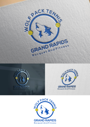 Logo Design by FireBlaster for Grand Rapids Racquet | Design #17361090