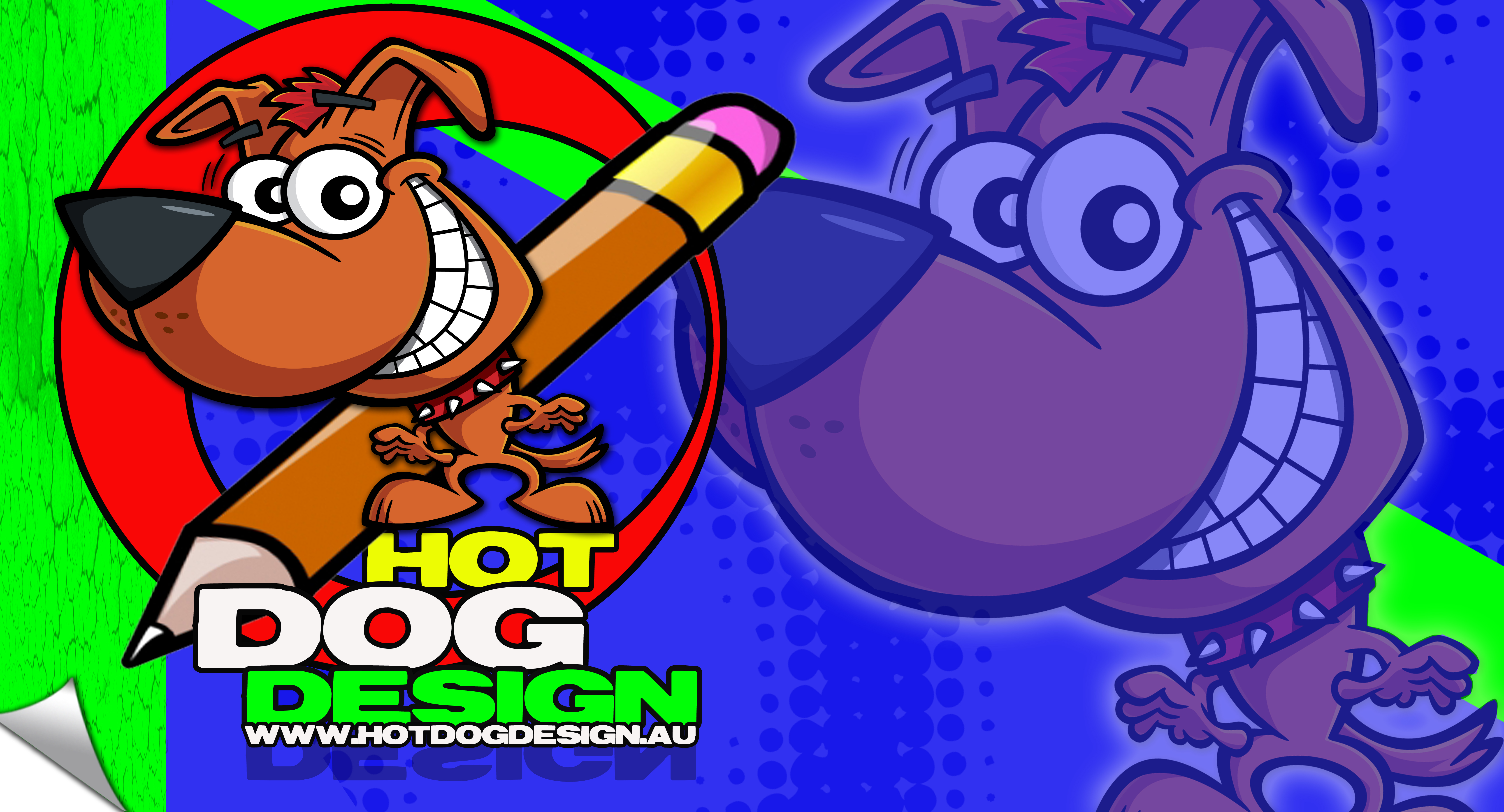 Diseño de Logo por GROUNZERO DESIGNZ para HotDog Design | Diseño #46456