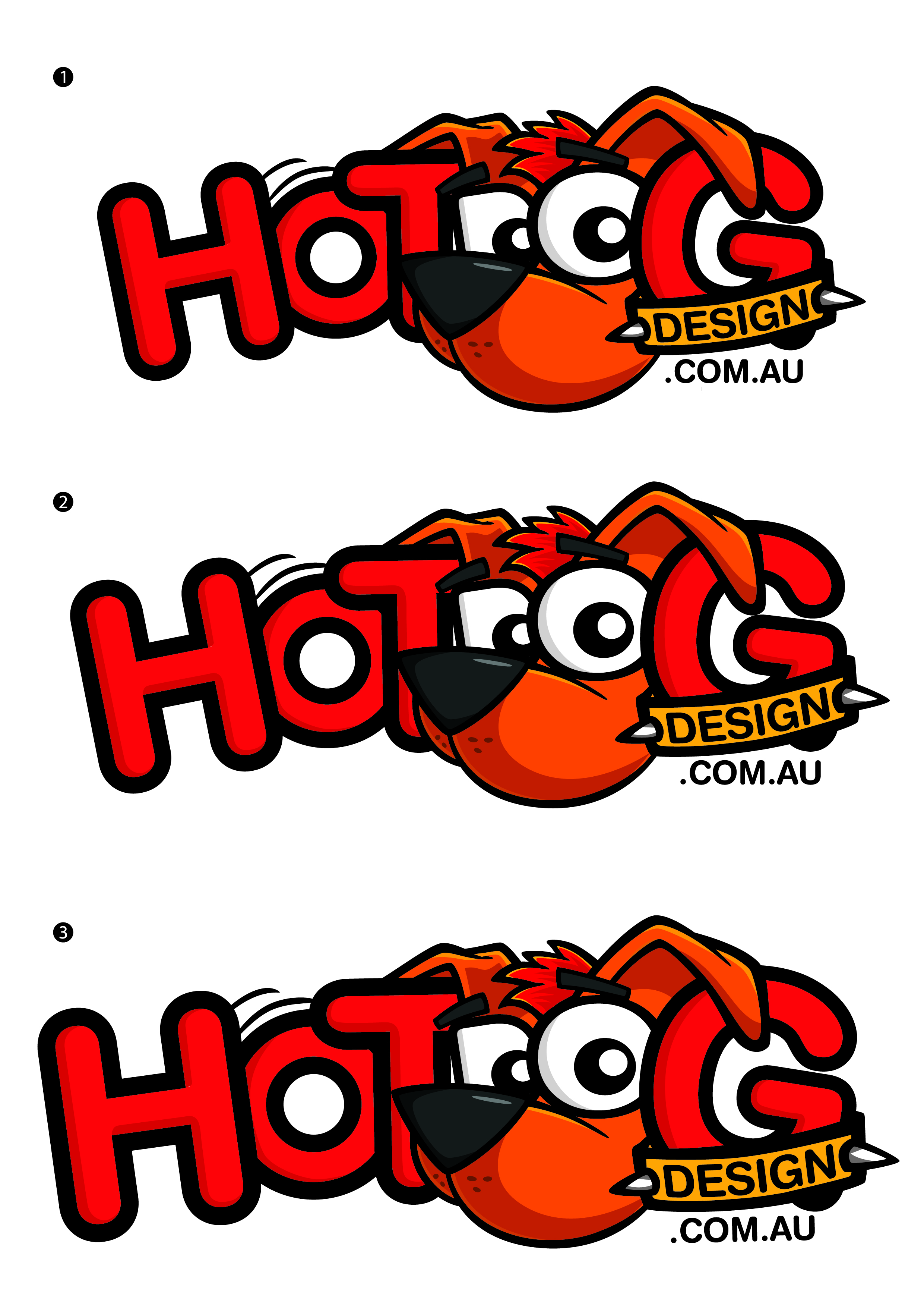 Logo Design by The Measure for HotDog Design | Design #45924