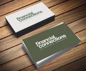 Financial Connections and tagline : Get Profitable - Permanently (maybe include, maybe not) | Logo Design by JoGraphicDesign
