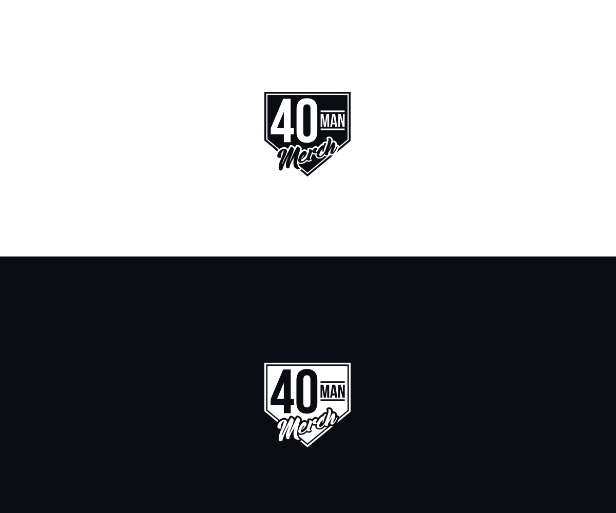 Design de Logo par Alex C. pour 40 Man Merch | Design : #17464302