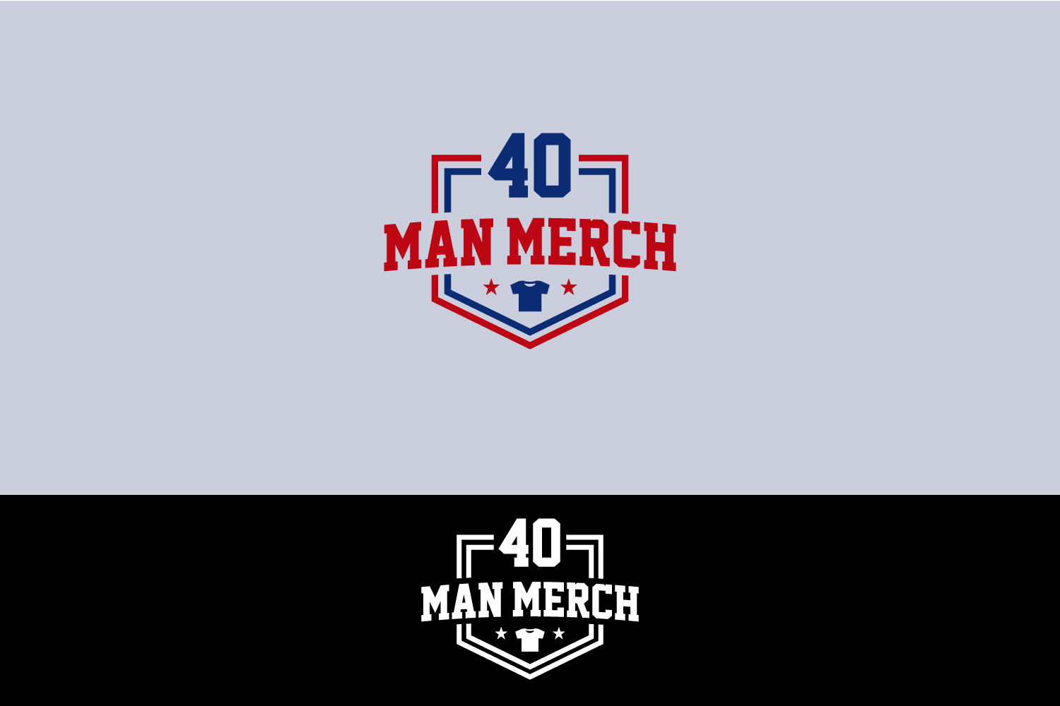 Logo Design by AbdullahDesigns™ for 40 Man Merch | Design #17405477