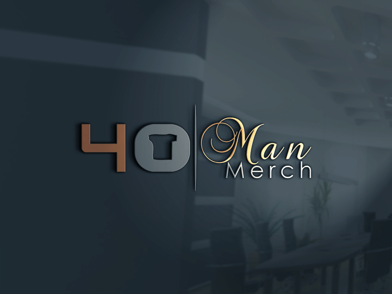 Logo Design by rocklee for 40 Man Merch | Design #17389522