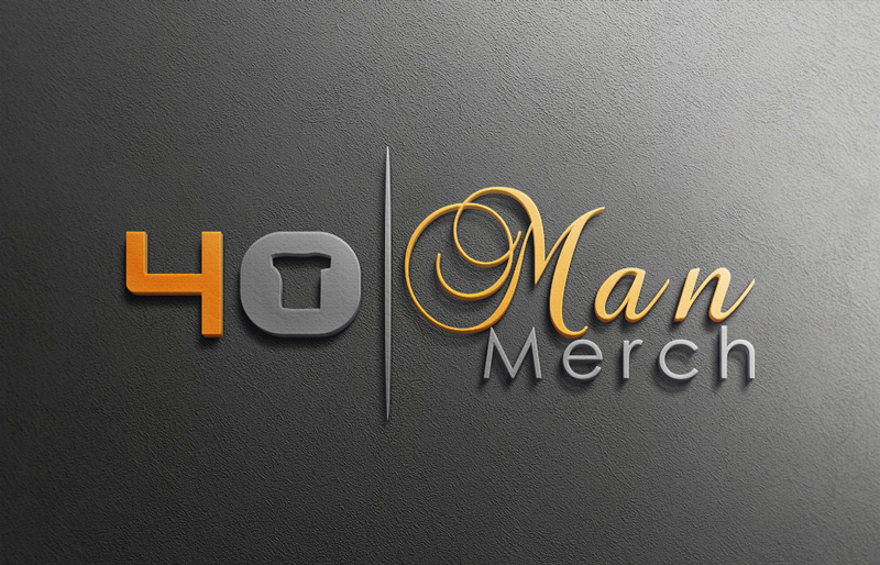 Logo Design by rocklee for 40 Man Merch | Design #17389527