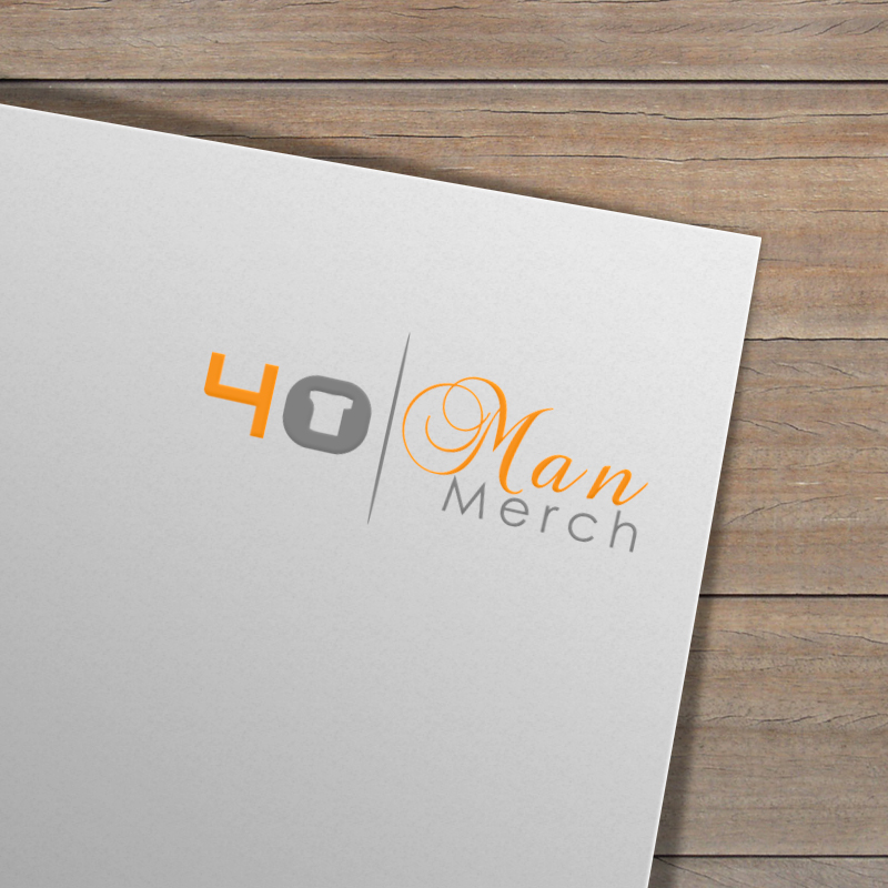 Logo Design by rocklee for 40 Man Merch | Design #17389528
