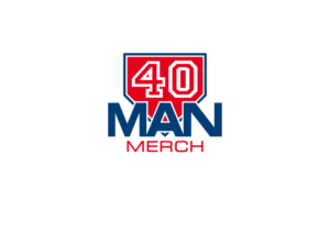 40 Man Merch | Logo Design by Nigel B
