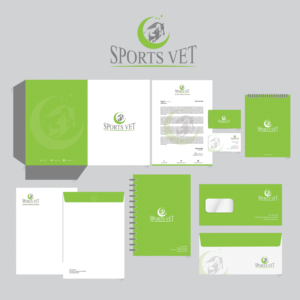 Veterinarian specialized in Equine (horse) sports medicine needs logo and stationary design!  | Diseño de Papelería por bdesigner9