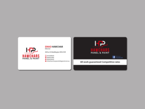 Business Card Design by Creations Box 2015 for HAWCHARS PANEL & PAINT PTY LTD | Design: #17383214