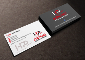 Business Card Design by Creations Box 2015 for HAWCHARS PANEL & PAINT PTY LTD | Design: #17383339