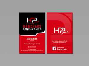 Design de Carte de Visite par Creations Box 2015 pour HAWCHARS PANEL & PAINT PTY LTD | Design : #17383780