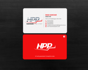 Design de Carte de Visite par chandrayaan.creative pour HAWCHARS PANEL & PAINT PTY LTD | Design : #17376660