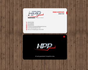 Business Card Design by chandrayaan.creative for HAWCHARS PANEL & PAINT PTY LTD | Design: #17377182