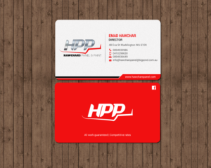 Business Card Design by chandrayaan.creative for HAWCHARS PANEL & PAINT PTY LTD | Design: #17377352