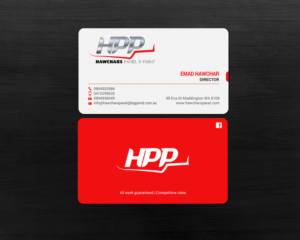 Business Card Design by chandrayaan.creative for HAWCHARS PANEL & PAINT PTY LTD | Design: #17377357