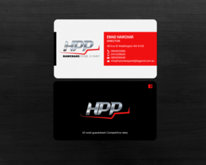 Business Card Design by chandrayaan.creative for HAWCHARS PANEL & PAINT PTY LTD | Design: #17377386