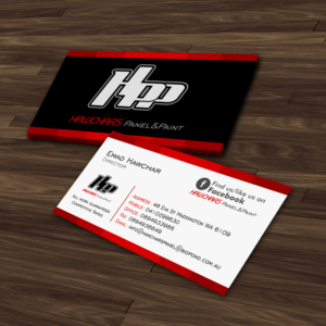 Design de Carte de Visite par Sergio Medina pour HAWCHARS PANEL & PAINT PTY LTD | Design : #17371108