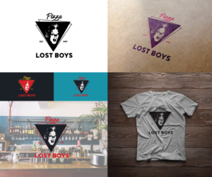 Lost boys pizza | Diseño de Logo por Farmiza