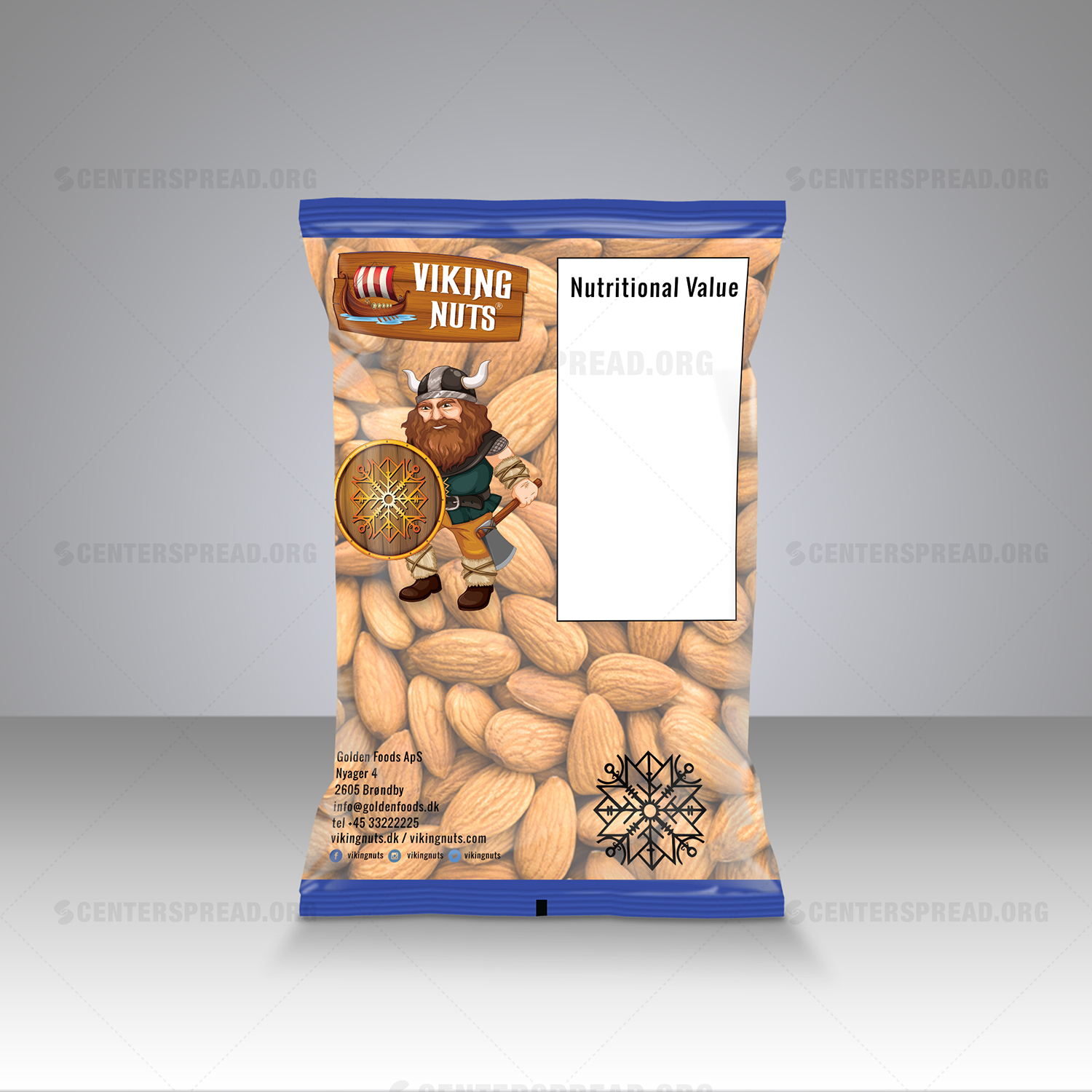 Packaging Design by CENTERSPREAD for Golden foods ApS | Design #17538137