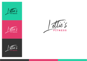 Lottie’s Fitness  | Logo Design by Amduat Design