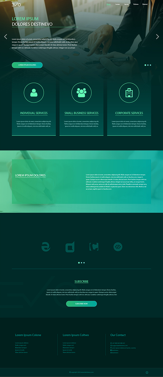 Logo Design by Prabu Antasena for Destinevo | Design #17539243