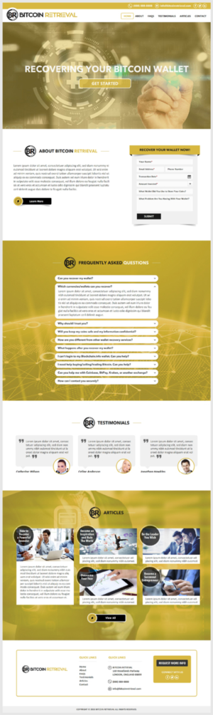 Web Design par -Marc- pour ce projet | Design : #17469532