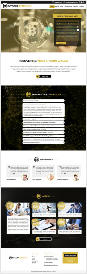 Web Design par -Marc- pour ce projet | Design : #17470071
