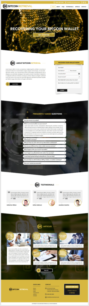 Web Design par -Marc- pour ce projet | Design : #17470183